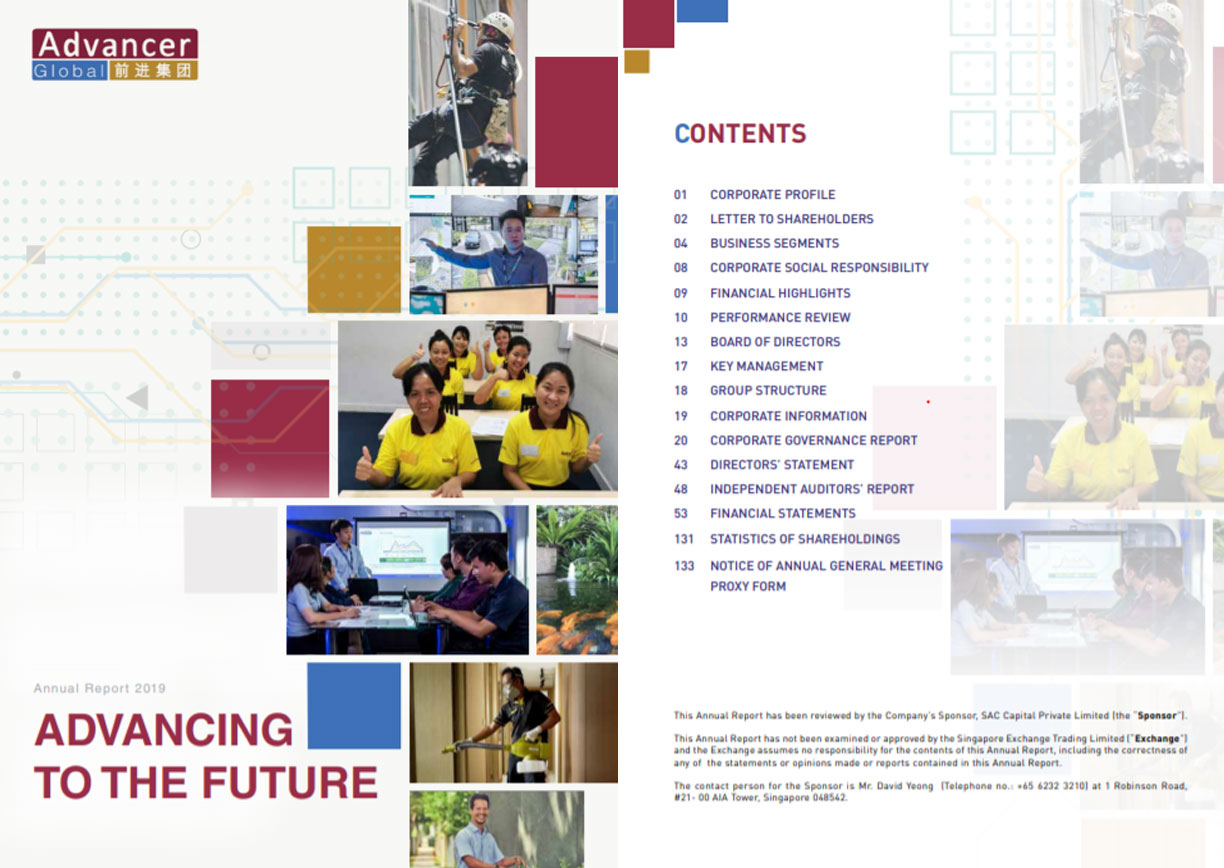 Annual Reports News Categories Advancer Global